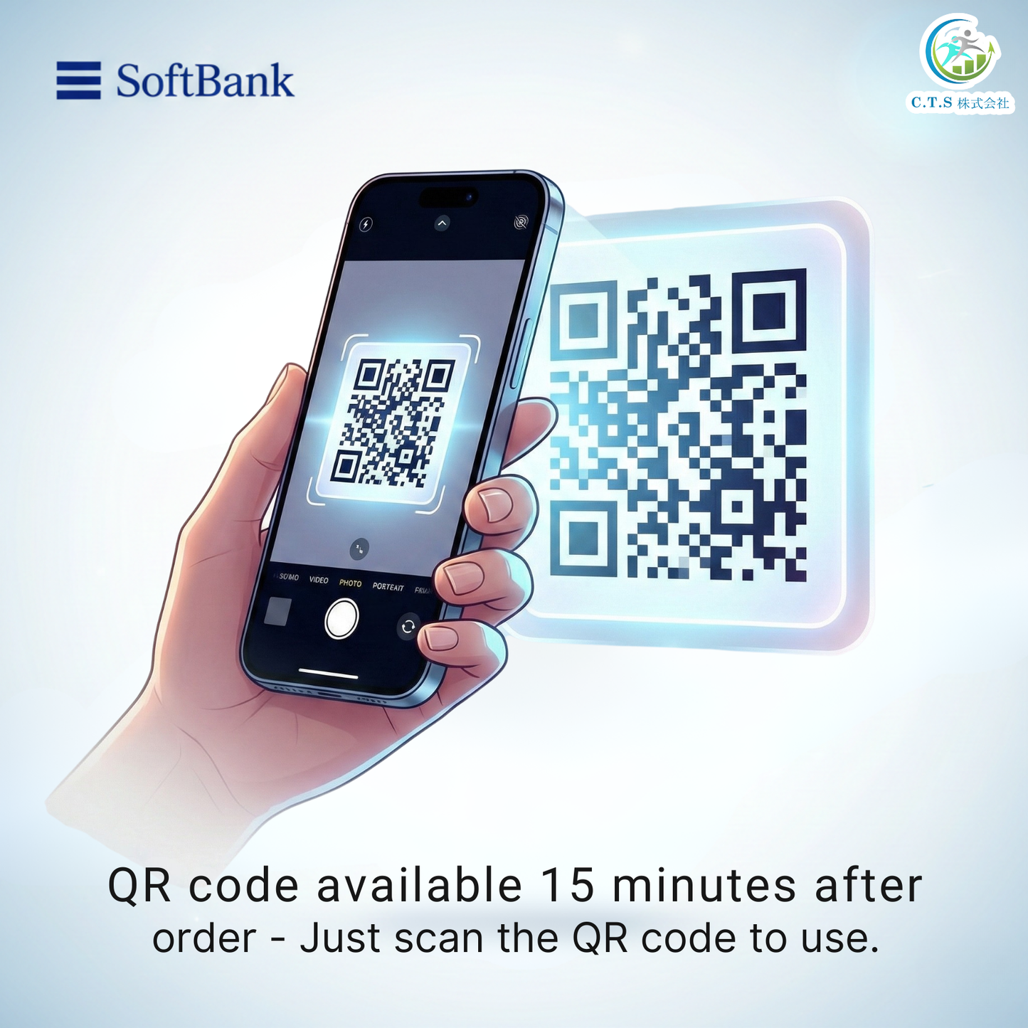 SoftBank Japan eSIM 50GB/Month: Instant 4G/5G Data | Fast & Convenient Activation