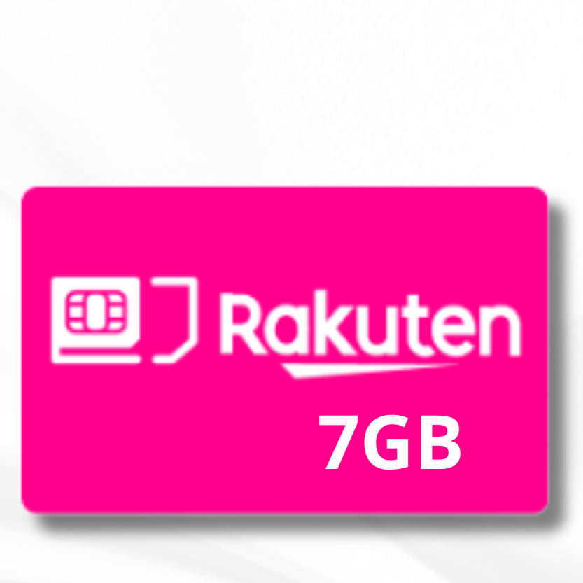 SIM DATA RAKUTEN  - 7GB/เดือน (แผนรายปี)