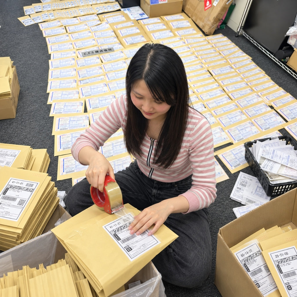 C.T.S Japan same-day packaging and dispatch